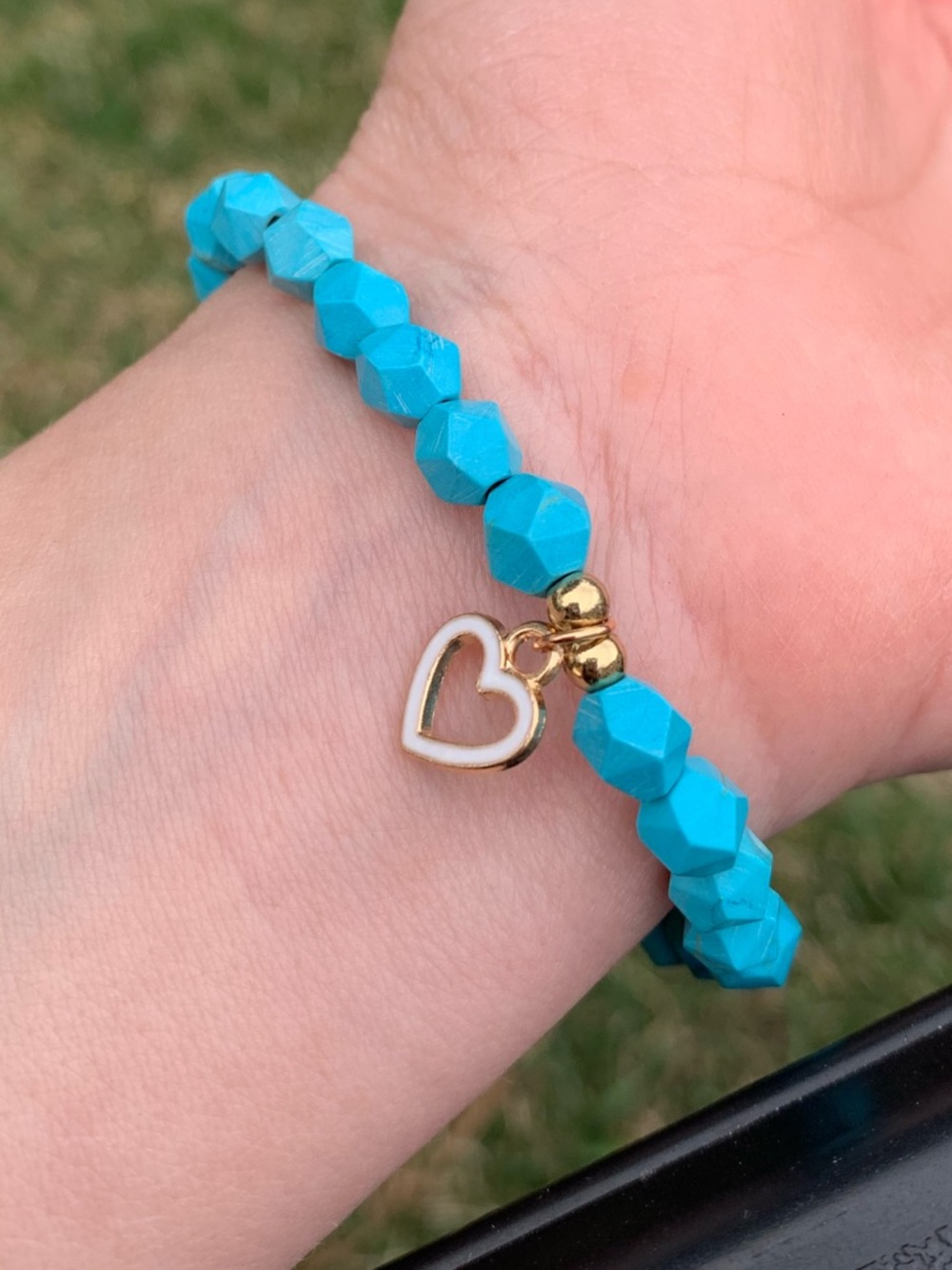 {Handmade} Proverbs 4:23 Beaded Bracelet - Picture 2 of 3